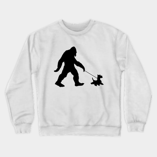 Bigfoot and Scotty Crewneck Sweatshirt by imphavok